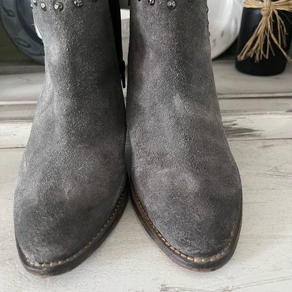 Grey/silver studded booties by DIBA.True - Picture 6 of 9